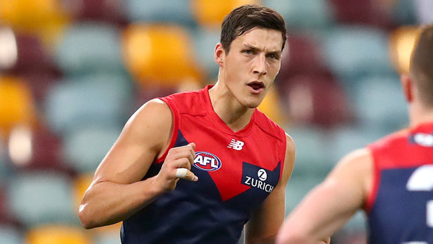 Pick of the bunch: Melbourne's No.9 draft pick Sam Weideman.