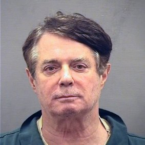 Paul Manafort was booked into a detention centre in August 2018.