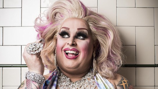 Sydney drag queen Maxi Shield.