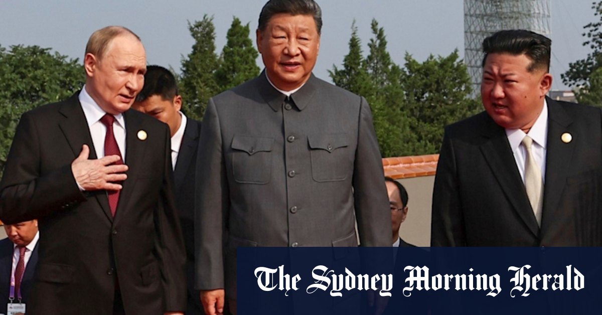 Putin, Xi and Kim caught on hot mic discussing living to 150