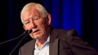 Phil Doyle/Fairfax Media: Sir Ron Brierley at the Guiness Peat  AGM at Eden Park where he survived as a director by a slim margin