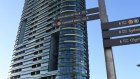 No more of this: Opal Tower in Sydney Olympic Park is a symbol of the poor construction culture the ratings tool aims to eradicate. 