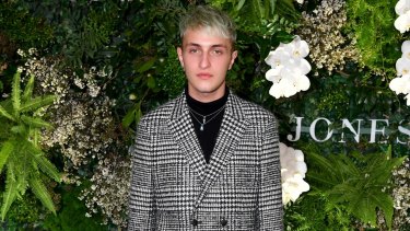 Anwar Hadid at the David Jones Spring Summer 2018 Collections Launch on August 8.