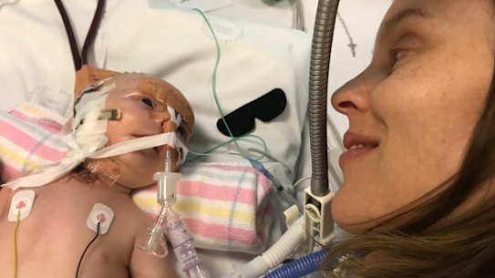 Jasper's parents say cardiac doctors at the children's hospital in Randwick saved their son's life in 2017.