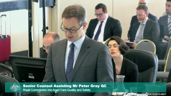 The commission's senior counsel assisting Mr Peter Gray QC made the recommendations to the  royal commission.
