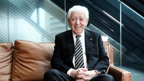 Westfield co-founder Frank Lowy is among the property developers leading the list of donors over two decades.