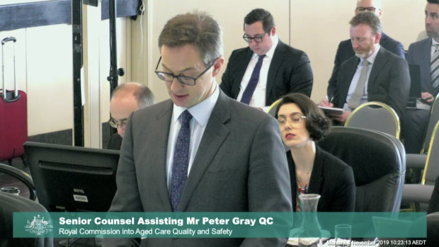 The commission's senior counsel assisting Mr Peter Gray QC made the recommendations to the  royal commission.