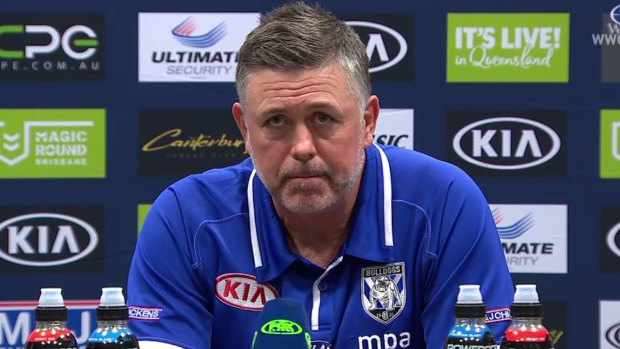Fall guy: Bulldogs coach Dean Pay appears to have been set up to fail. 