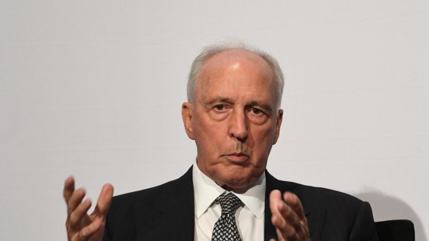 Paul Keating has criticised the government for putting pressure on the ABC to sell its city real estate.