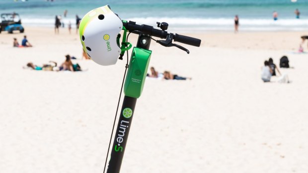 Lime scooters have arrived on the Gold Coast ... but not for long.