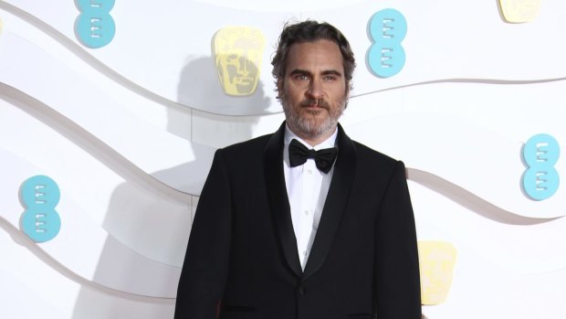 Actor Joaquin Phoenix at the Bafta Film Awards in London earlier this month.