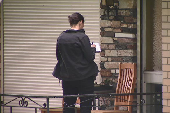 Detectives spent Saturday morning doorknocking homes on Winship Avenue, where the man was allegedly stabbed on Thursday night.