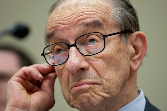 Former Federal Reserve Chairman Alan Greenspan in 2010.