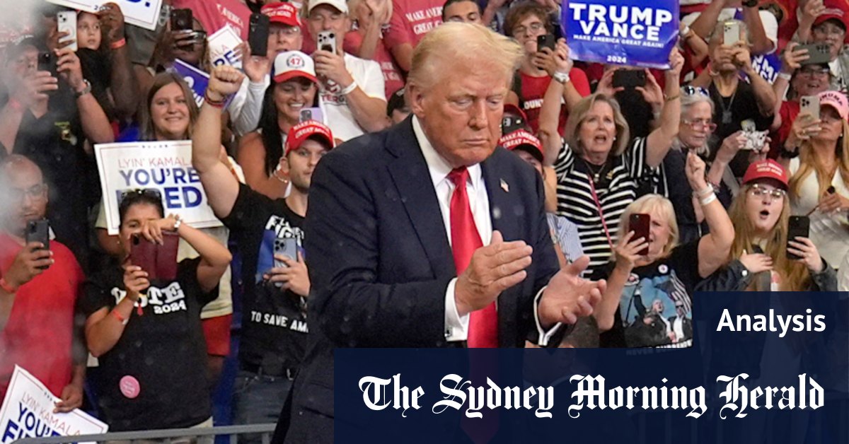 Size of Kamala Harris’ crowds is rattling Donald Trump