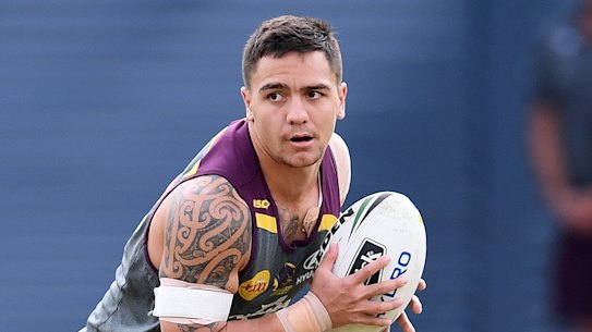 Contemplation: Kodi Nikorima has been stood down from this week's game as he considers his future.