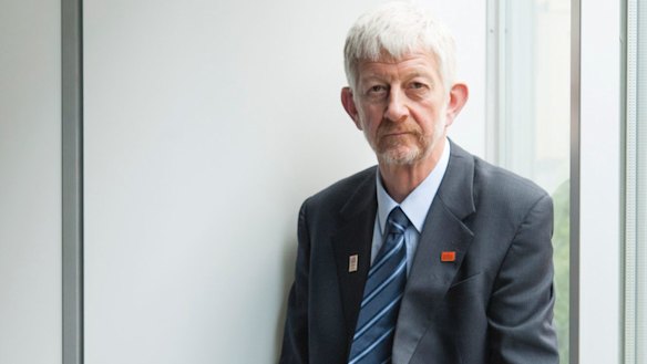 Joe de Bruyn was given an honorary degree by the ACU.