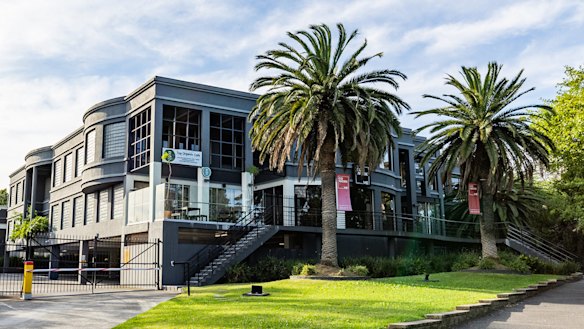 The office on St Kilda Road is for sale for the first time since 2016.