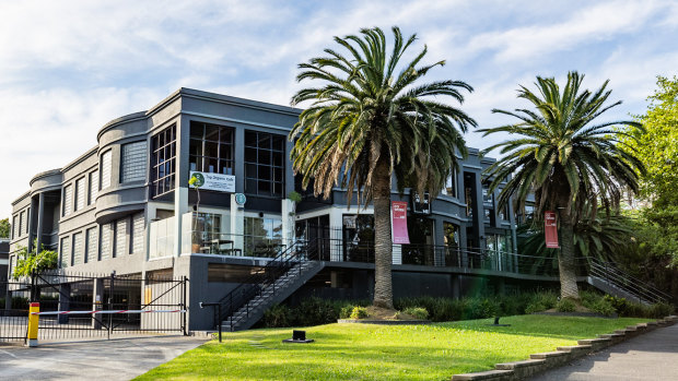 The office on St Kilda Road is for sale for the first time since 2016.
