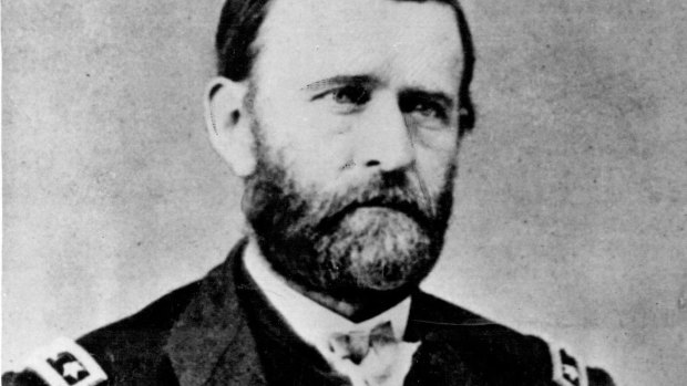 US Civil War hero and former president Ulysses S. Grant.