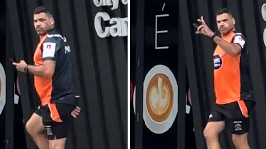 Greg Inglis was spotted at Wests Tigers headquarters this week.