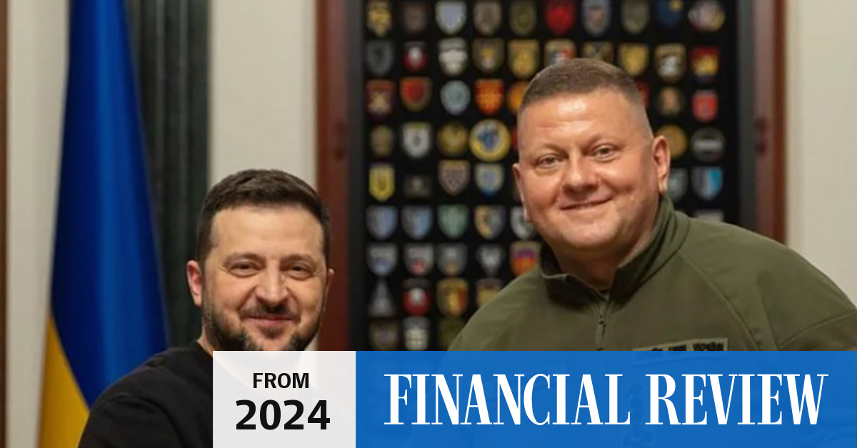 Ukraine Russia: Volodymyr Zelensky replaces military chief Valeriy ...