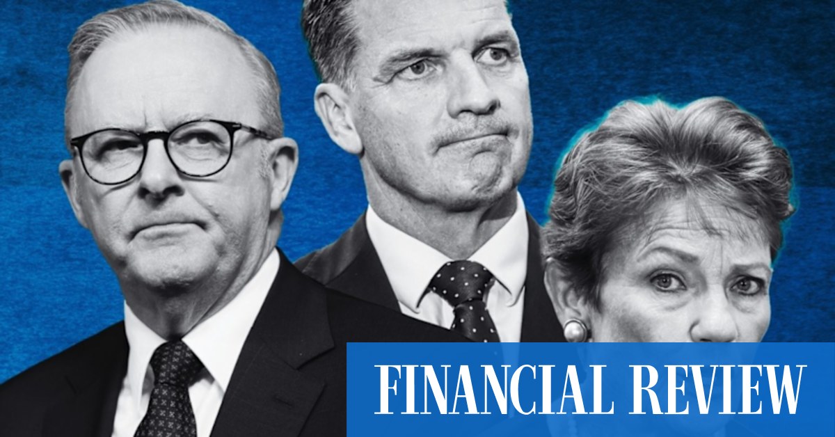 The Coalition’s vote has reached a record low but while Anthony Albanese’s personal slide continues, support for the government is holding up.