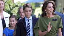 The Prince and Princess of Wales, Prince George and Princess Charlotte at the Wimbledon 2026 men’s singles final