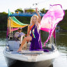 Whatever floats your boat is welcome at pride parade on Brisbane River