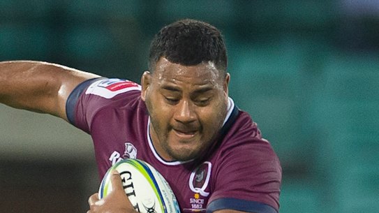 Speaking out: Reds Taniela Tupou voiced his support for Israel Folou on Instagram.