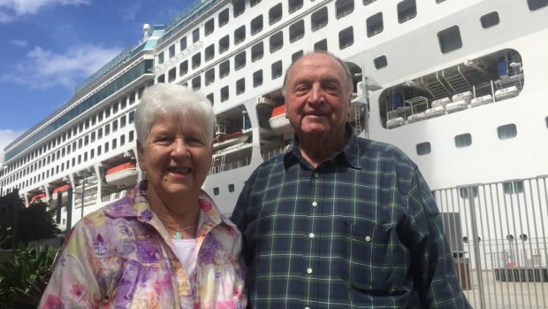 The couple already know 150 of the 1500 guests on their next world cruise and adore the Sea Princess.