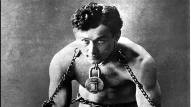 The prisoner's escape was likened to the exploits of magician Harry Houdini, who died on Halloween in 1926. 