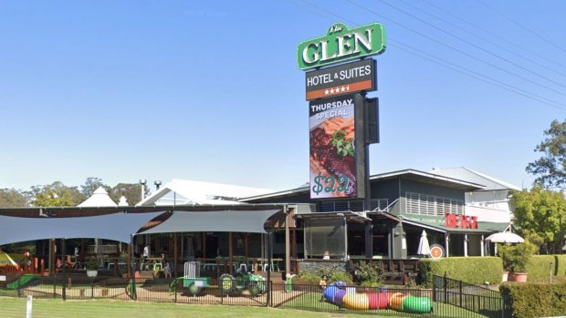 A woman unknowingly infected with COVID-19 visited The Glen Hotel in Eight Mile Plains on December 16, 2020.