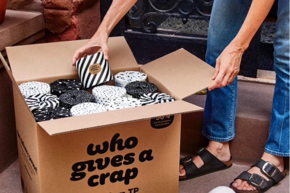 Who Gives A Crap eco-friendly toilet paper supports safe sanitation.