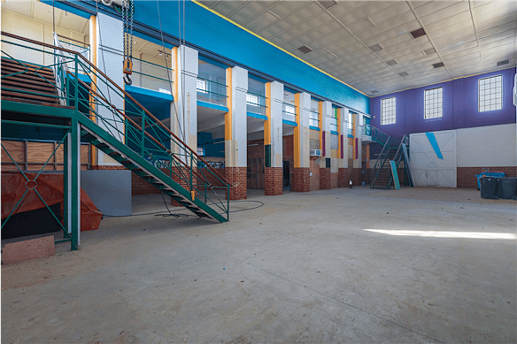 The 806-square-metre space represents endless possibilities.
