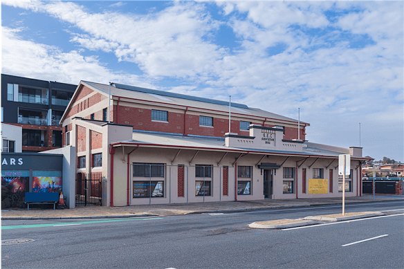 The old substation is about to start a new life.
