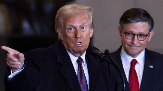 Donald Trump and Mike Johnson both are deeply invested in mass deportation of migrants.