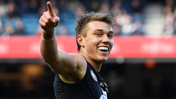 In a welcome boost to the Blues, Patrick Cripps signed a new deal in 2018 to stay at the club until 2021. 