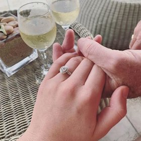 Ashleigh Petrie has been sharing snaps of the happy couple on Instagram. 