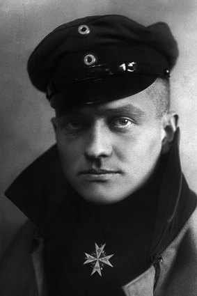 German air ace, Baron Manfred von Richthofen.