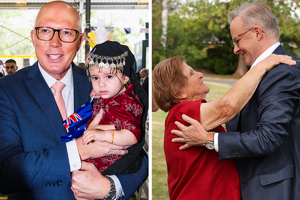 Peter Dutton campaigns in Sydney and Anthony Albanese in the ACT on Sunday.