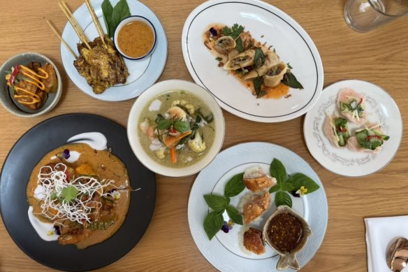 The set menu is served at a leisurely pace, with lesser-seen Thai dishes the focus.