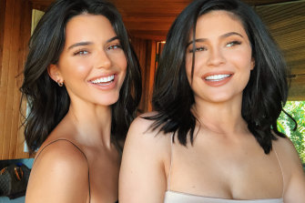 Sisters Kendall and Kylie Jenner. 