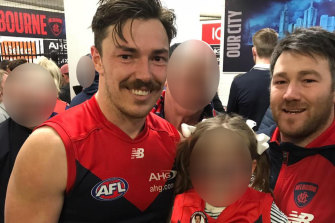 Michael Hibberd with his brother Geoffrey.