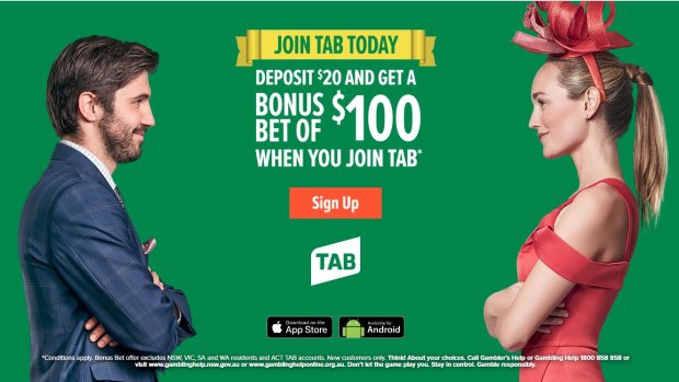 Free bet offers to sign up to gambling websites are illegal in NSW unless they are on a racing website.