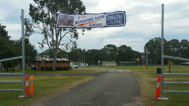 The Woodford Show had been held at the showgrounds for the past two days.