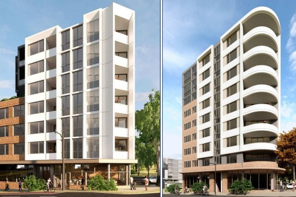 Developer Landmark Group Australia has approval for two apartment buildings, but wants to add height.