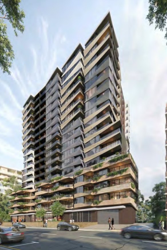 Development proposals including this plan for a site in West Terrace, Bankstown have been loged with the NSW Government.