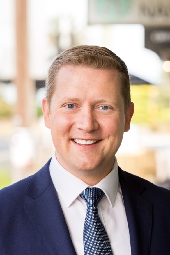 Liberal education spokesman Brad Rowswell.