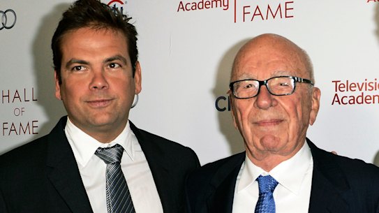 Lachlan and Rupert  Murdoch are asteering Fox in a new direction. 