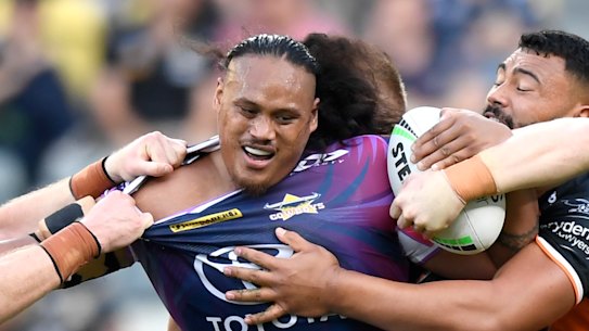 Luciano Leilua has found himself in trouble.